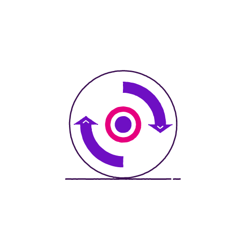 Illustration of a Rotating Disc