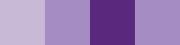 4 horizontal purple squares
