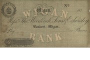Cheque form of Thomas Woodcock, Sons & Eckersley, 1870s