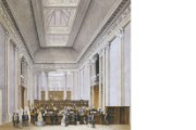 Bank of London's Threadneedle Street banking hall in the 1890s