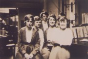 Staff of the bank's London Victoria Street branch, 1919