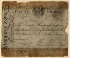 £1 note of Dundee Banking Company, 1816