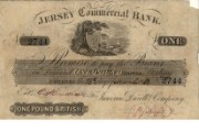 £1 note of Jersey Commercial Bank, 26 March 1853