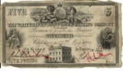 £5 note of Whitehaven Joint Stock Banking Company, 22 March 1900