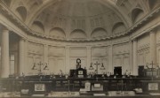 Inside Bristol branch of Stuckey’s Banking Co, c.1909