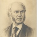 Drawing of John Ross Coultart, first manager, c.1870