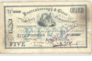 £5 note of Knaresborough & Claro Banking Co Ltd, 1897