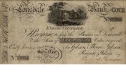 £1 note of Gibson, Moore, Gibson, Pearson & Wilson, 1810s