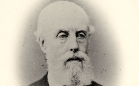 Photograph of Edward Harwood, proprietor of Harwood & Co, c.1900