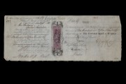 Garibaldi letter of credit, 1860