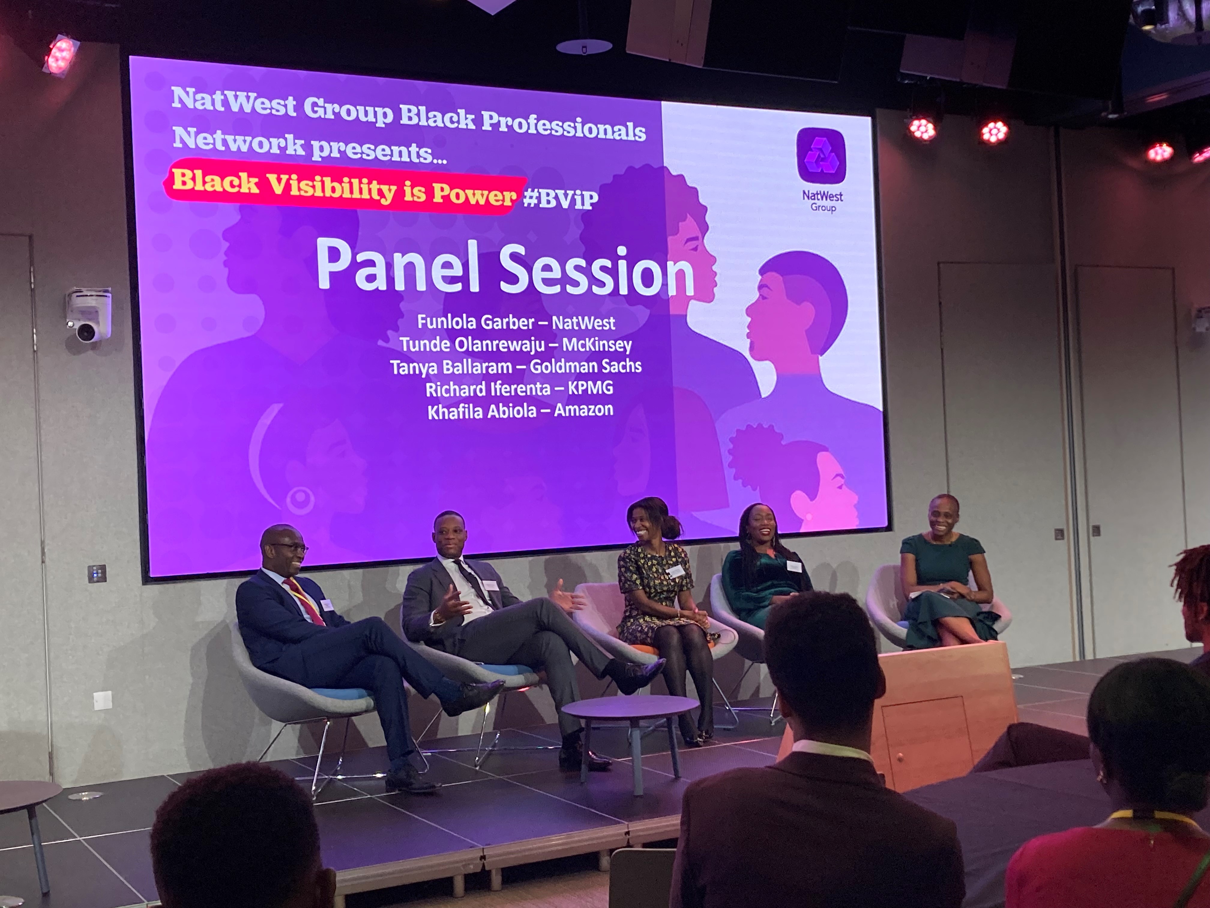 Natwest Black Professionals Network panel