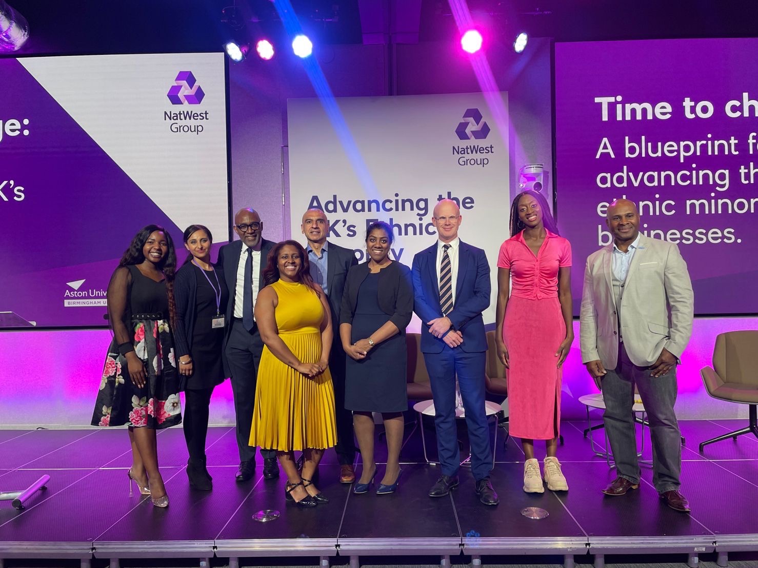 Time to Change report launch event in London.