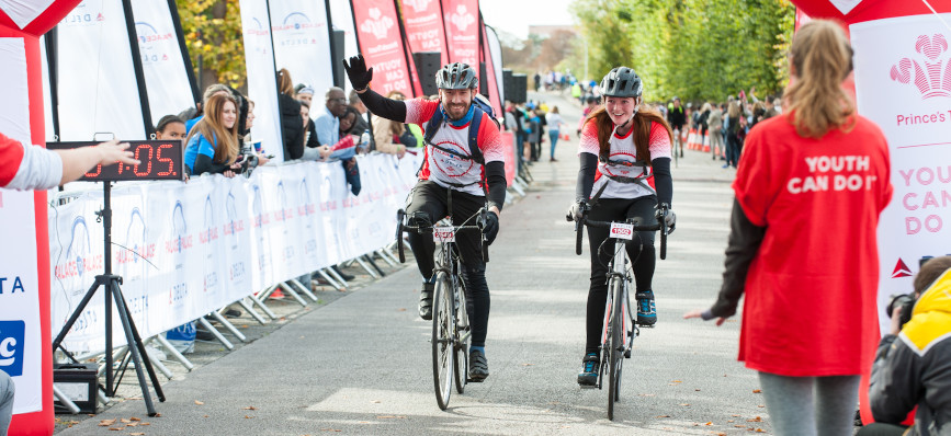 NatWest Group colleagues on fundraising cycle challenge