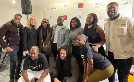 Black Seed event featuring the pitch winner