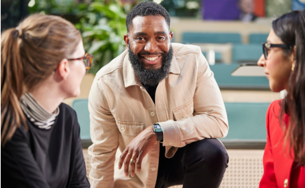 NatWest Group colleague smiling 