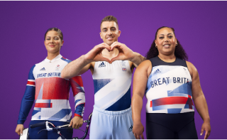 This image shows Team GB athletes Beth Schriever MBE, Max Whitlock OBE and Emily Campbell.