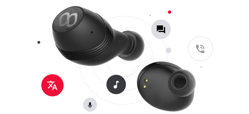 Photograph of Clik earphones