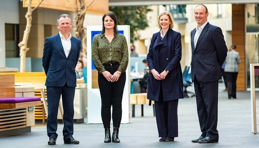 Edinburgh University and NatWest Group climate colleagues