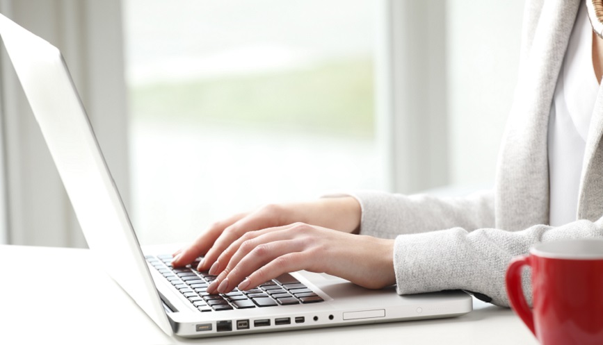 Online banking computer