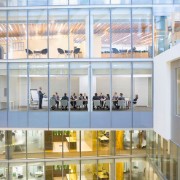 Interior of an office building